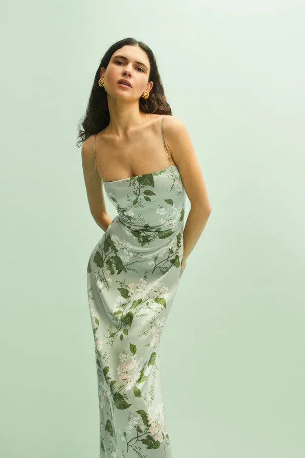 Chantria Floral Elbise