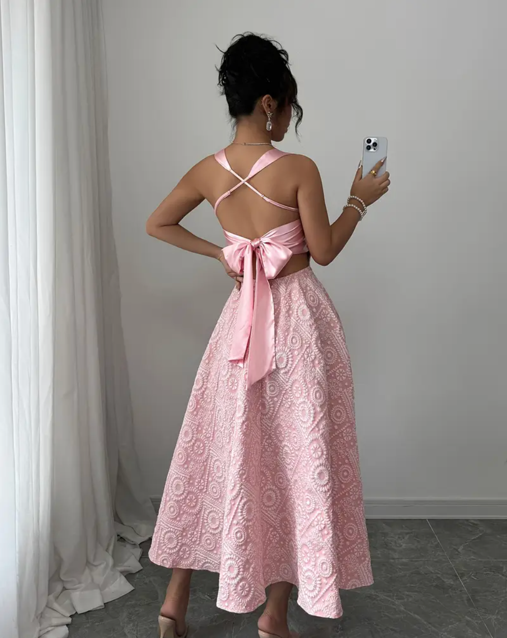Coralia | Midi Elbise