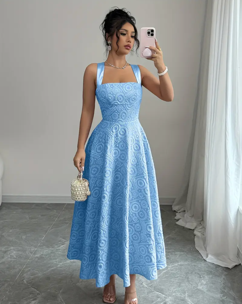 Coralia | Midi Elbise