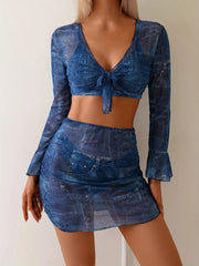 Denim Mirage Set