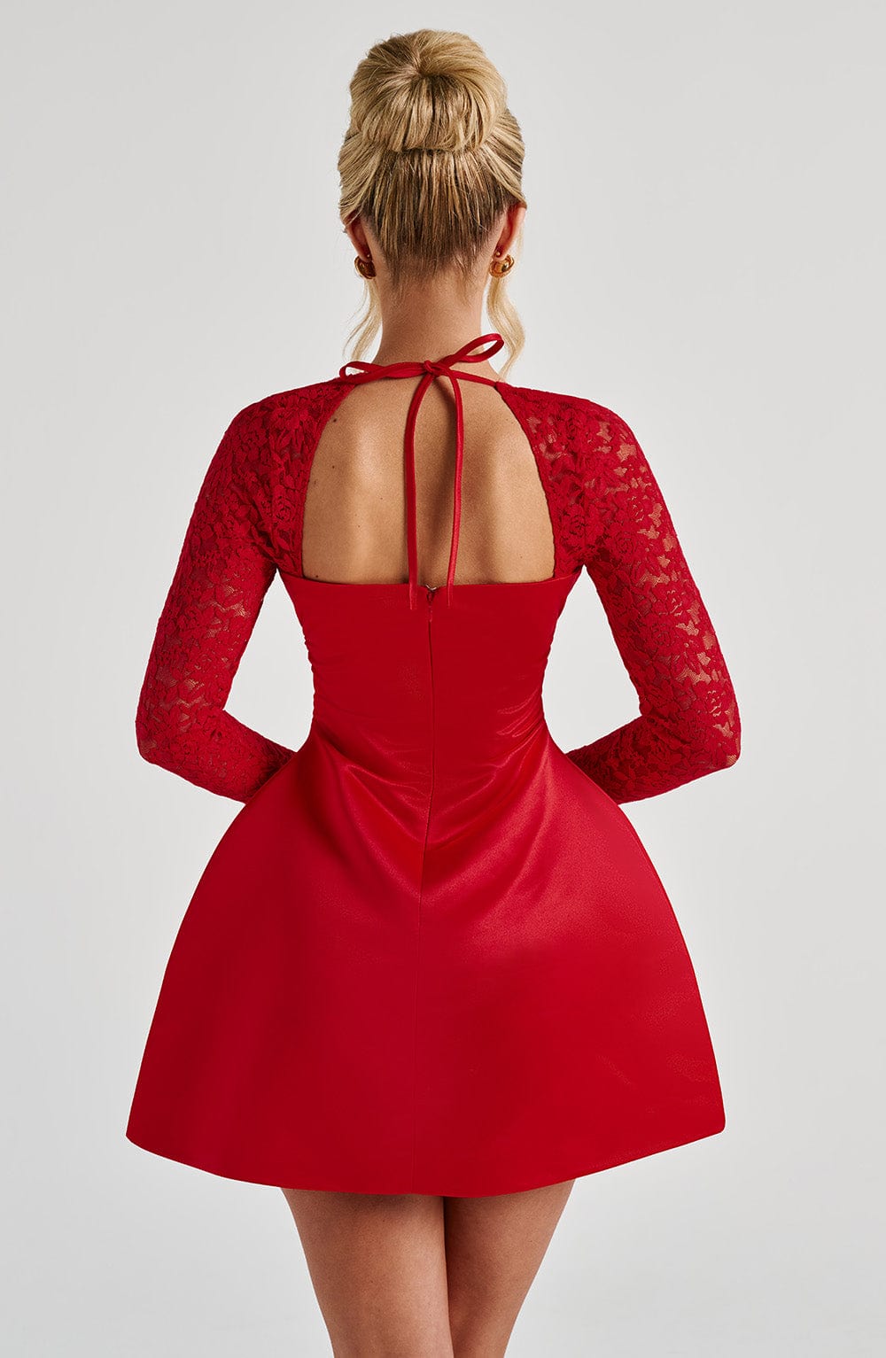 Sadie Mini Elbise - Kırmızı